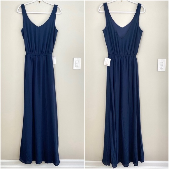 NWT Show Me Your Mumu Kendall
Maxi Dress Rich Navy Blue S - Picture 7 of 13